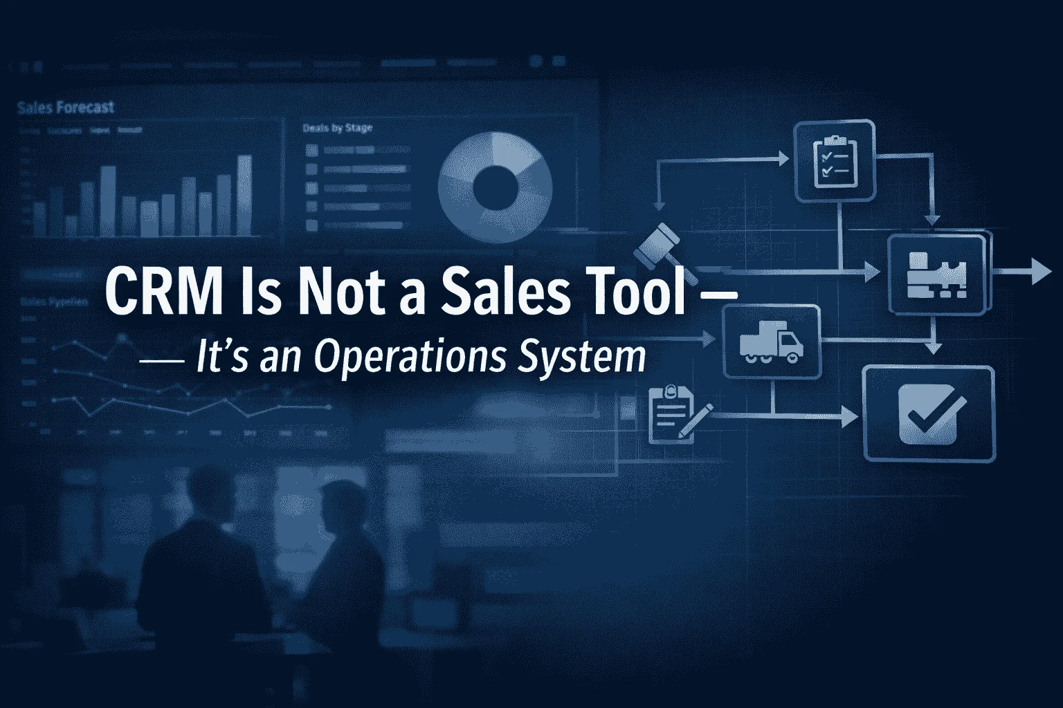 CRM Is Not a Sales Tool — It’s an Operations System
