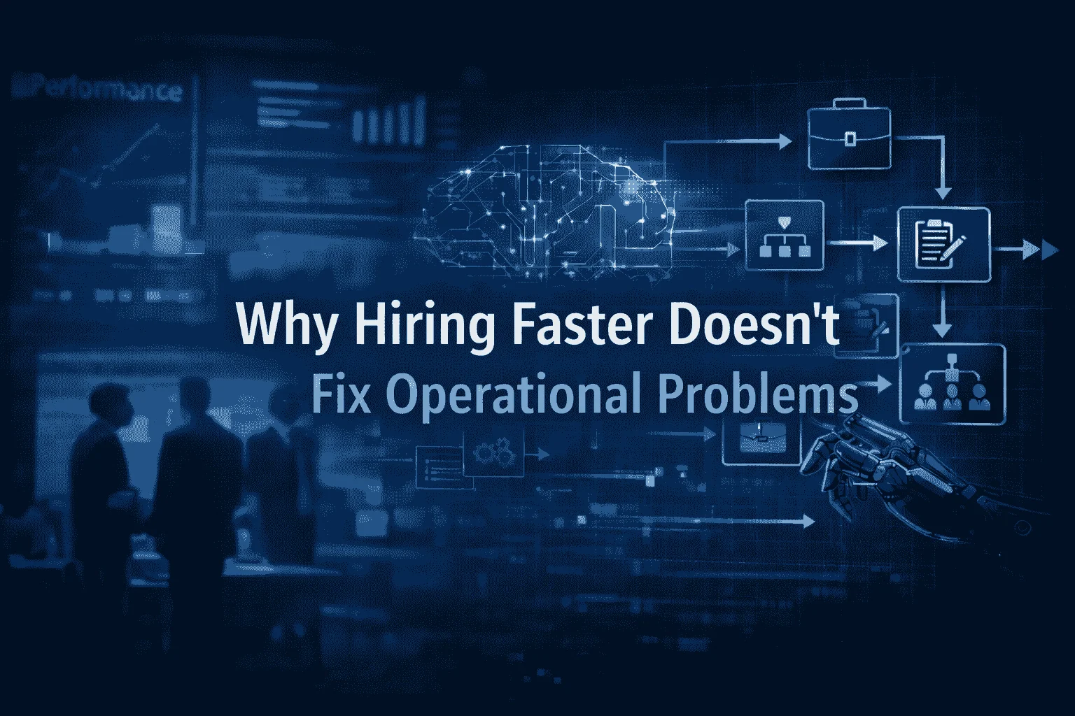 Why Hiring Faster Doesn’t Fix Operational Problems