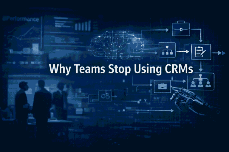 Why Teams Stop Using CRMs